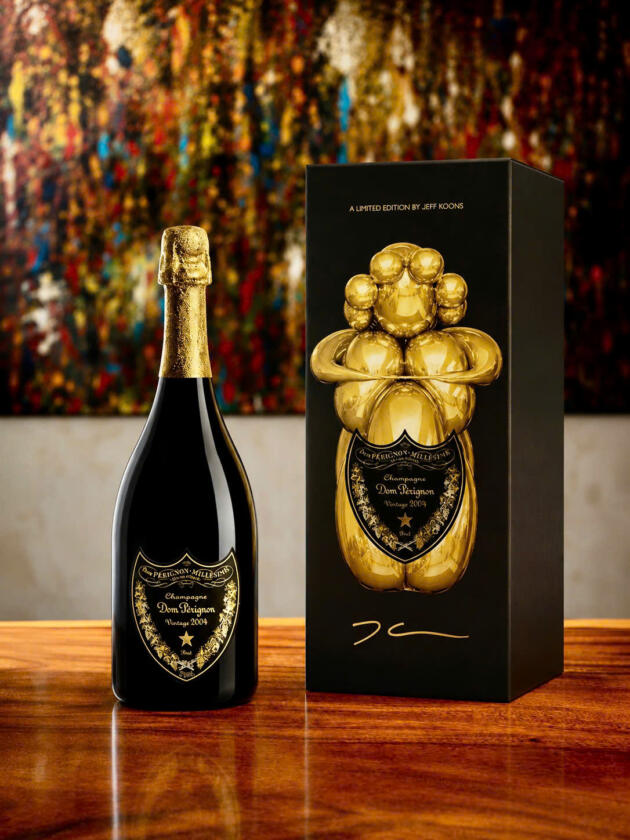 Champagne Dom Pérignon 2004 By Jeff Koons