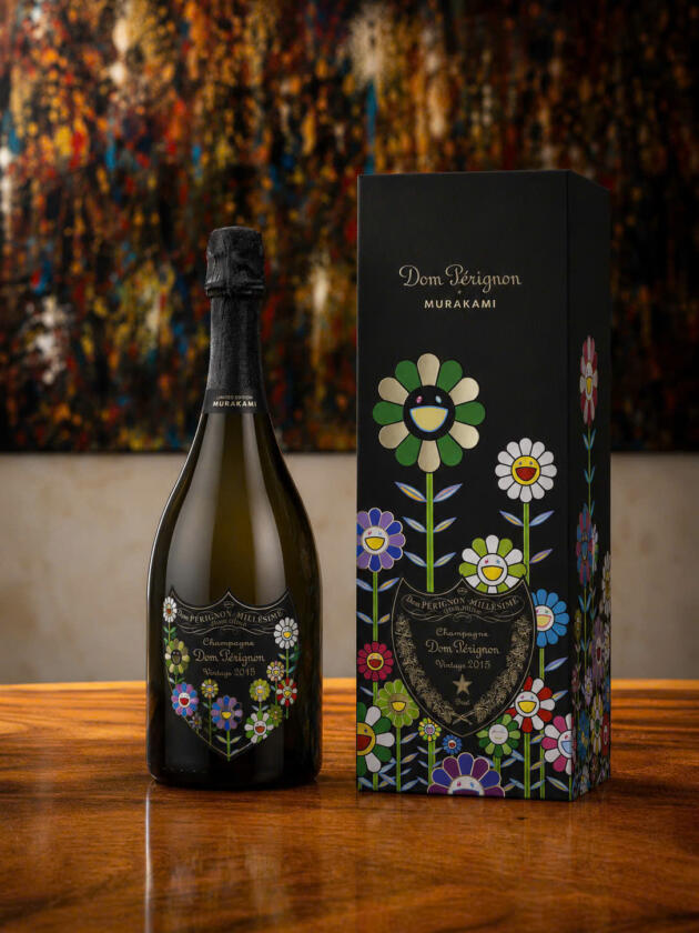 Champagne Pháp Dom Pérignon Takashi Murakami 2015 Vintage Limited Edition Brut